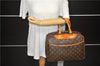 Authentic Louis Vuitton Monogram Deauville Hand Bag M47270 LV 0736D