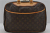 Authentic Louis Vuitton Monogram Deauville Hand Bag M47270 LV 0737D