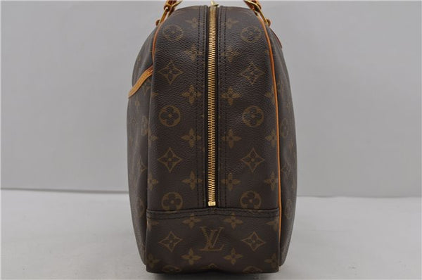 Authentic Louis Vuitton Monogram Deauville Hand Bag M47270 LV 0737D