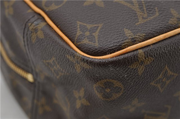 Authentic Louis Vuitton Monogram Deauville Hand Bag M47270 LV 0737D