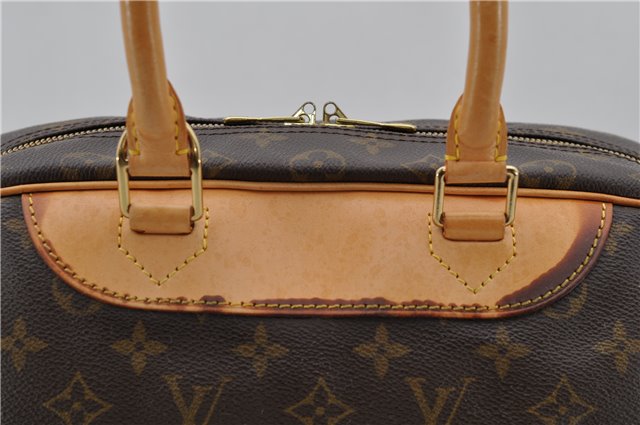 Authentic Louis Vuitton Monogram Deauville Hand Bag M47270 LV 0737D