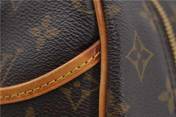 Authentic Louis Vuitton Monogram Deauville Hand Bag M47270 LV 0737D