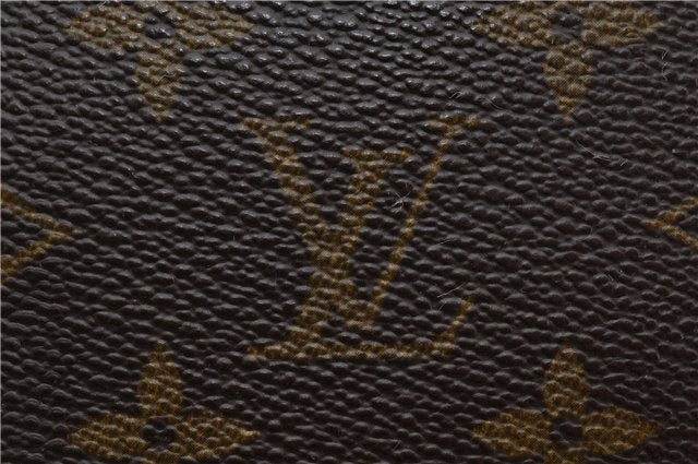 Authentic Louis Vuitton Monogram Deauville Hand Bag M47270 LV 0737D