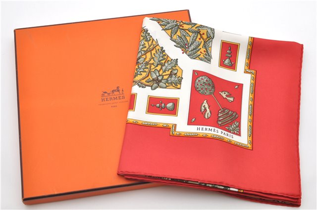 Authentic HERMES Carre 90 Scarf 