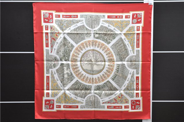 Authentic HERMES Carre 90 Scarf 