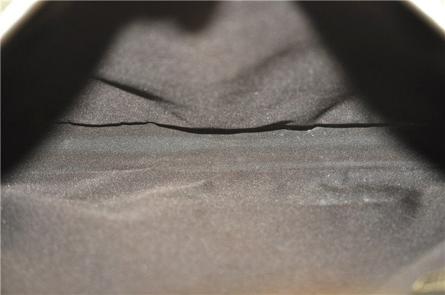 Authentic GUCCI Jackie Shoulder Hand Bag GG Canvas Leather 0013306 Brown 0737F