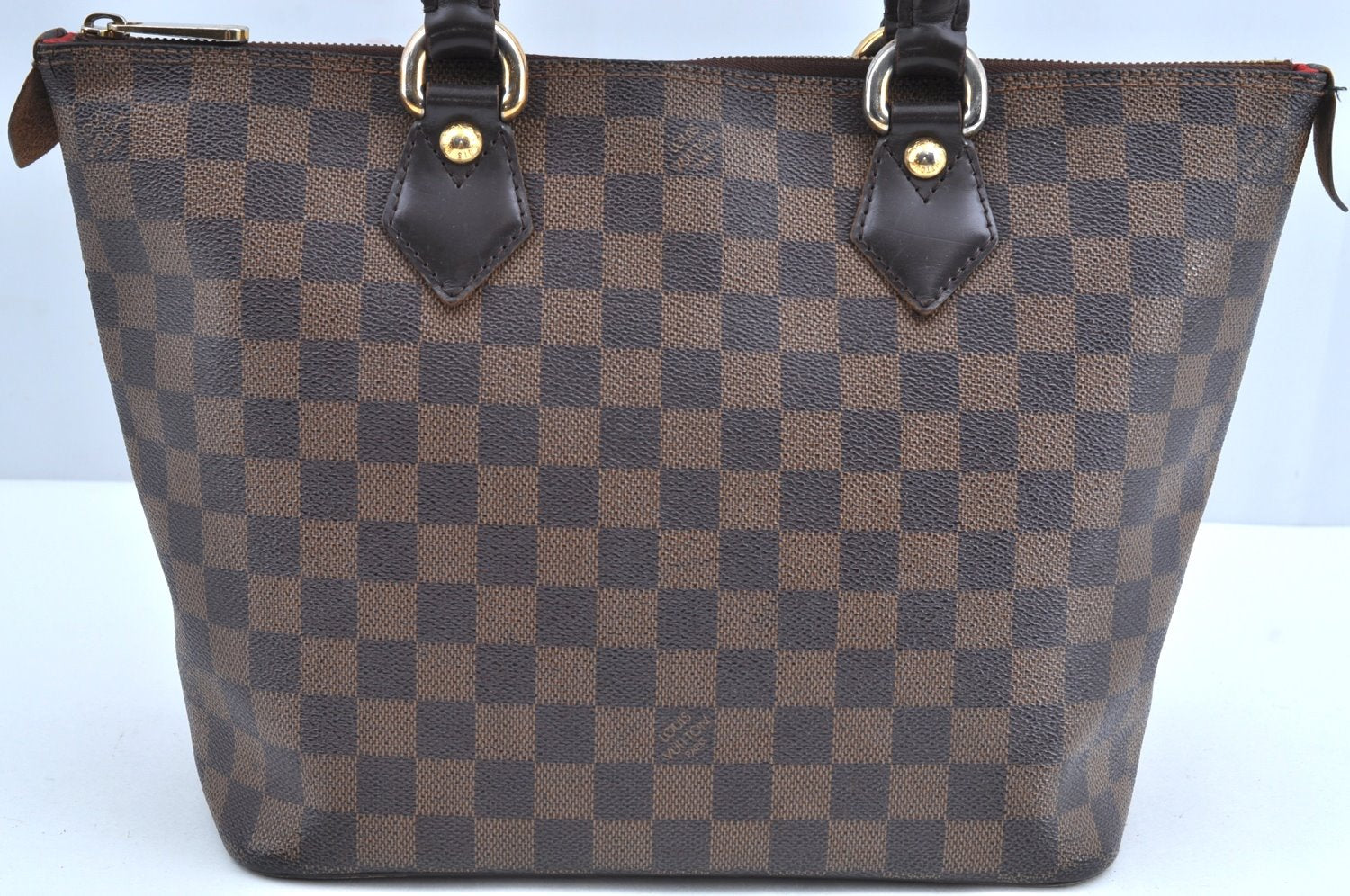 Authentic Louis Vuitton Damier Saleya PM Shoulder Tote Bag N51183 LV 0740H