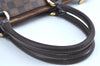 Authentic Louis Vuitton Damier Saleya PM Shoulder Tote Bag N51183 LV 0740H