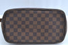 Authentic Louis Vuitton Damier Saleya PM Shoulder Tote Bag N51183 LV 0740H