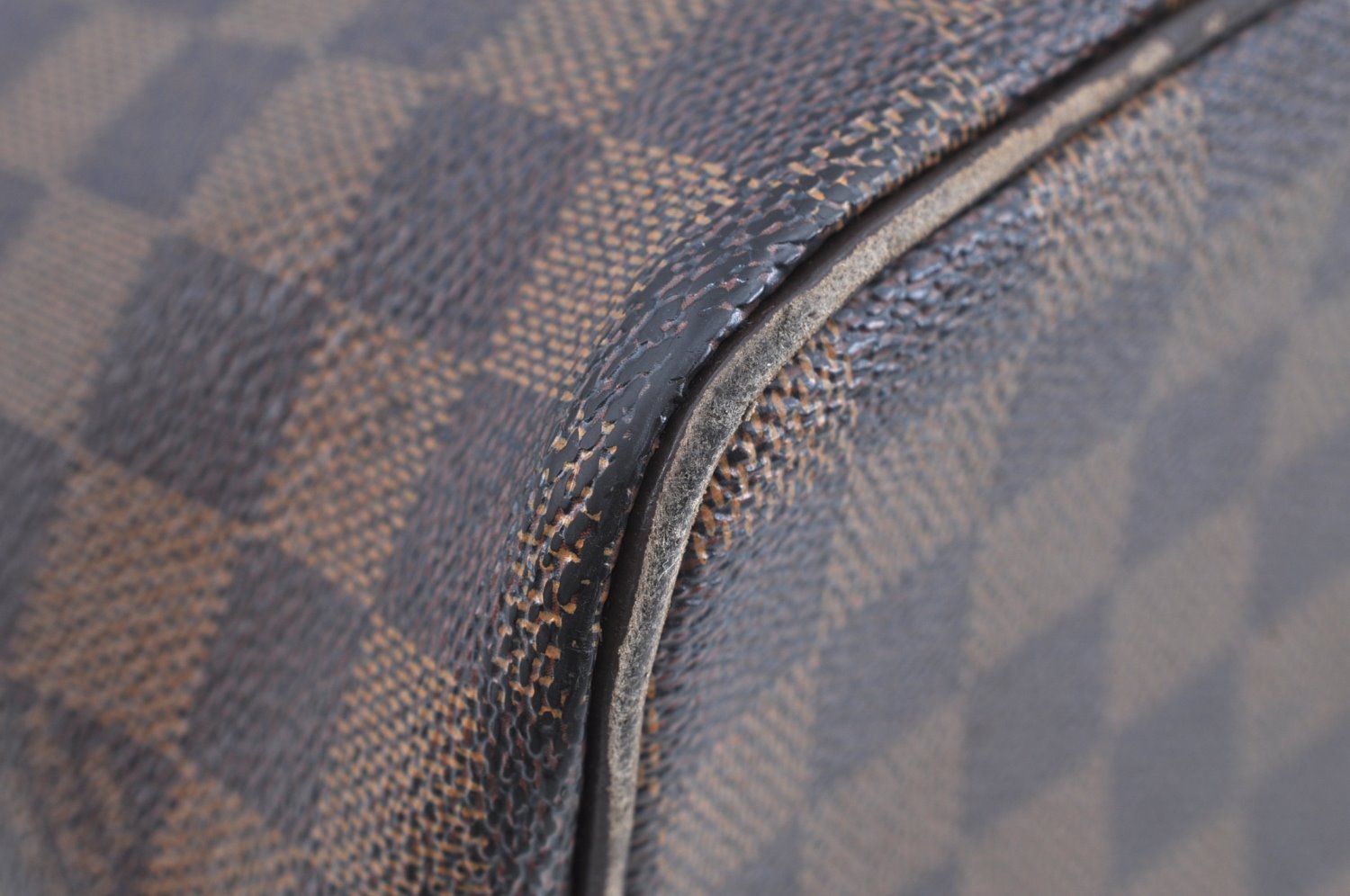 Authentic Louis Vuitton Damier Saleya PM Shoulder Tote Bag N51183 LV 0740H