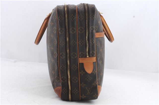 Auth Louis Vuitton Monogram Porte Cocuments Voyage 2 Compartment M53362 LV 0743D