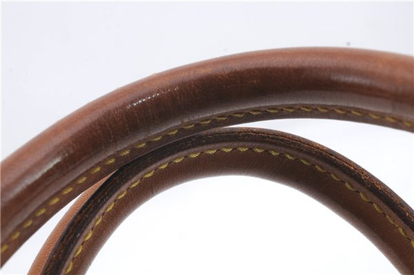 Auth Louis Vuitton Monogram Porte Cocuments Voyage 2 Compartment M53362 LV 0743D