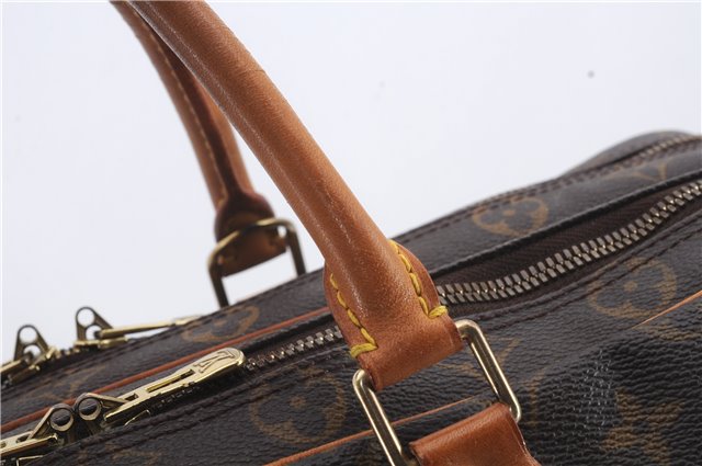 Auth Louis Vuitton Monogram Porte Cocuments Voyage 2 Compartment M53362 LV 0743D