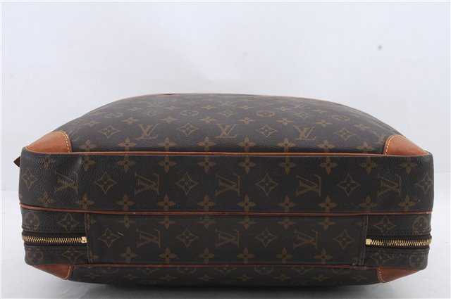 Auth Louis Vuitton Monogram Porte Cocuments Voyage 2 Compartment M53362 LV 0743D