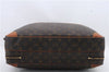 Auth Louis Vuitton Monogram Porte Cocuments Voyage 2 Compartment M53362 LV 0743D