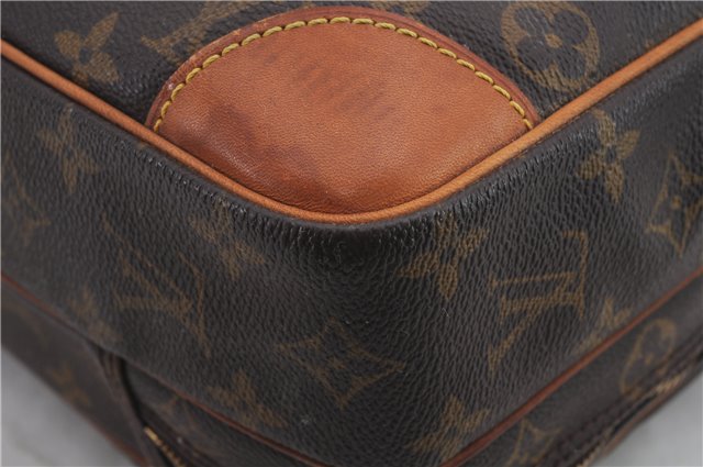Auth Louis Vuitton Monogram Porte Cocuments Voyage 2 Compartment M53362 LV 0743D