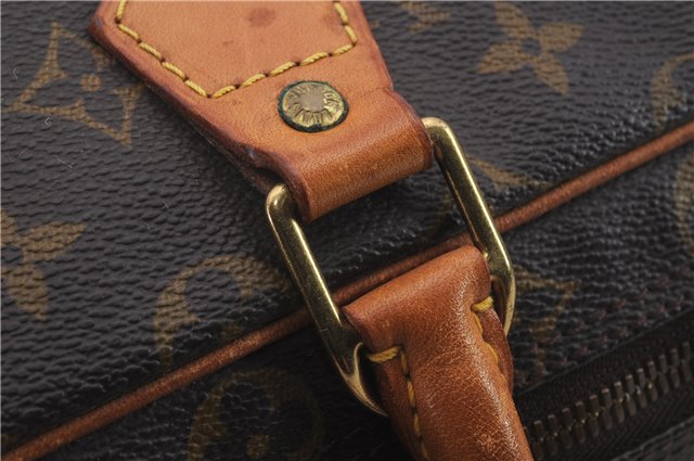 Auth Louis Vuitton Monogram Porte Cocuments Voyage 2 Compartment M53362 LV 0743D