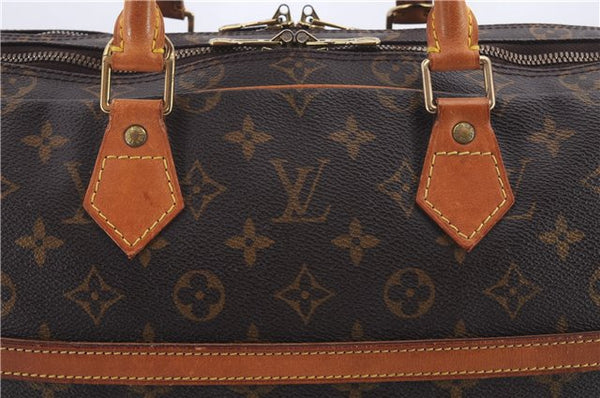 Auth Louis Vuitton Monogram Porte Cocuments Voyage 2 Compartment M53362 LV 0743D