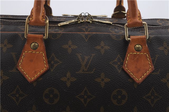 Auth Louis Vuitton Monogram Porte Cocuments Voyage 2 Compartment M53362 LV 0743D