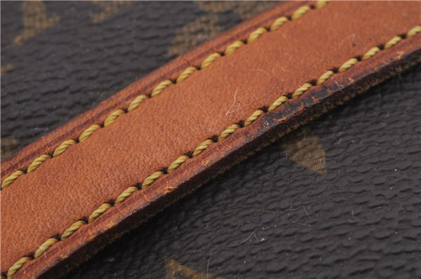 Auth Louis Vuitton Monogram Porte Cocuments Voyage 2 Compartment M53362 LV 0743D