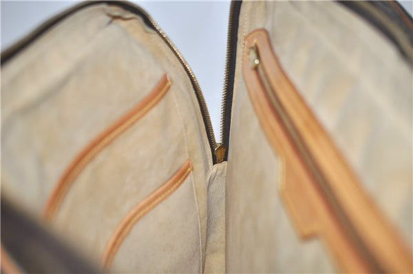 Auth Louis Vuitton Monogram Porte Cocuments Voyage 2 Compartment M53362 LV 0743D