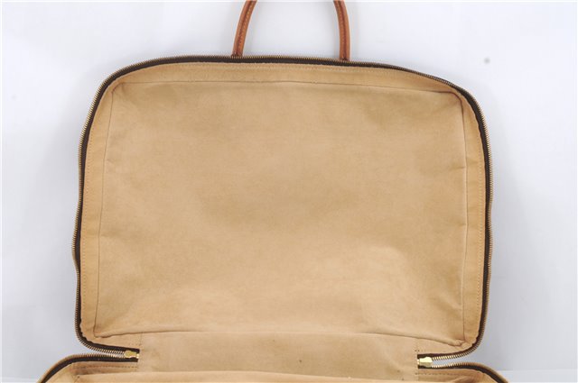 Auth Louis Vuitton Monogram Porte Cocuments Voyage 2 Compartment M53362 LV 0743D