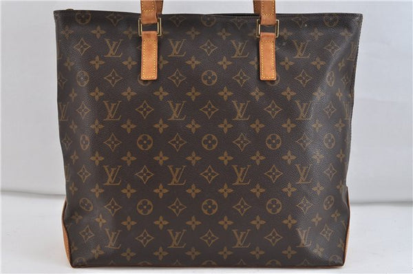 Authentic Louis Vuitton Monogram Cabas Mezzo Tote Bag M51151 LV 0744D