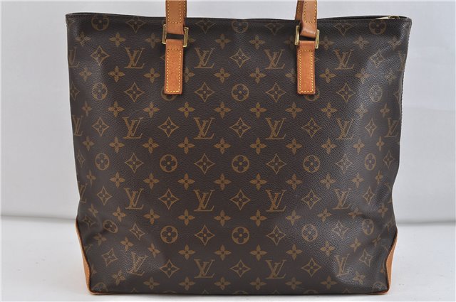 Authentic Louis Vuitton Monogram Cabas Mezzo Tote Bag M51151 LV 0744D