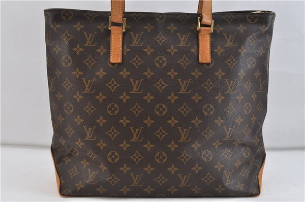 Authentic Louis Vuitton Monogram Cabas Mezzo Tote Bag M51151 LV 0744D