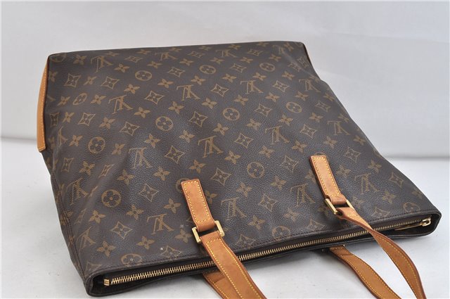 Authentic Louis Vuitton Monogram Cabas Mezzo Tote Bag M51151 LV 0744D
