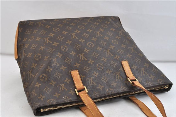 Authentic Louis Vuitton Monogram Cabas Mezzo Tote Bag M51151 LV 0744D
