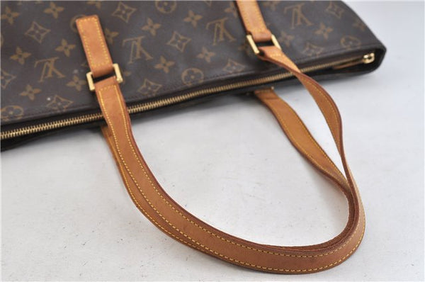 Authentic Louis Vuitton Monogram Cabas Mezzo Tote Bag M51151 LV 0744D