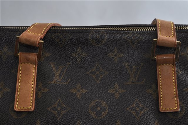 Authentic Louis Vuitton Monogram Cabas Mezzo Tote Bag M51151 LV 0744D