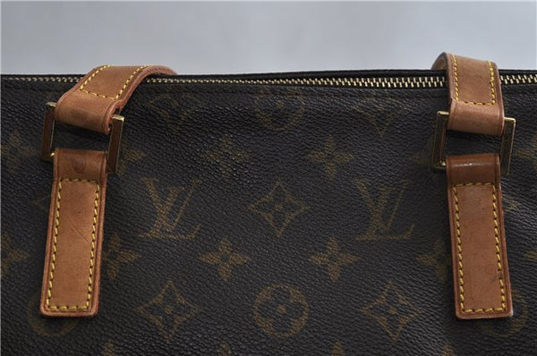 Authentic Louis Vuitton Monogram Cabas Mezzo Tote Bag M51151 LV 0744D