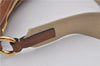 Authentic PRADA Nylon Tessuto Leather Shoulder Cross Body Bag Beige 0744F