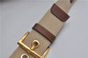 Authentic PRADA Nylon Tessuto Leather Shoulder Cross Body Bag Beige 0744F