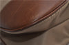Authentic PRADA Nylon Tessuto Leather Shoulder Cross Body Bag Beige 0744F