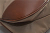 Authentic PRADA Nylon Tessuto Leather Shoulder Cross Body Bag Beige 0744F