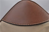 Authentic PRADA Nylon Tessuto Leather Shoulder Cross Body Bag Beige 0744F