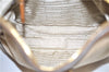 Authentic PRADA Nylon Tessuto Leather Shoulder Cross Body Bag Beige 0744F