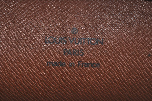 Authentic Louis Vuitton Monogram Pochette Homme Clutch Hand Bag M51795 LV 0746B