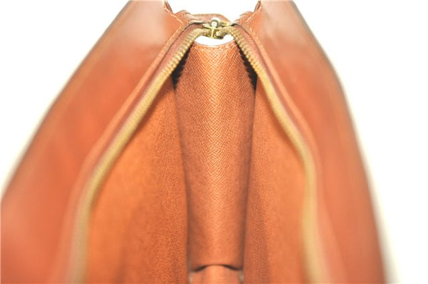 Authentic Louis Vuitton Monogram Pochette Homme Clutch Hand Bag M51795 LV 0746B