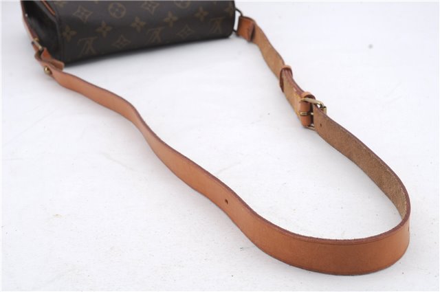 Auth Louis Vuitton Monogram Cartouchiere MM Shoulder Bag M51253 LV Junk 0746D