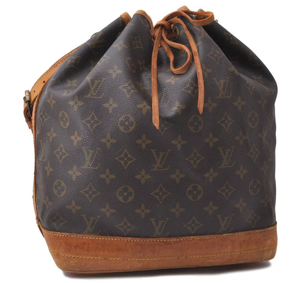 Authentic Louis Vuitton Monogram Noe Shoulder Bag M42224 LV 0748D