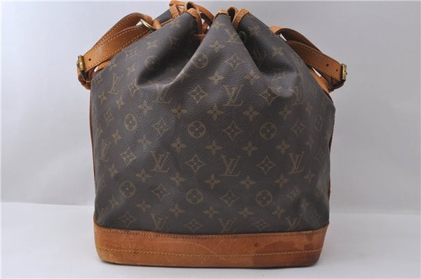 Authentic Louis Vuitton Monogram Noe Shoulder Bag M42224 LV 0748D