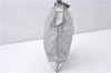 Authentic GUCCI Shoulder Cross Body Bag GG Canvas Leather 145857 Silver 0748F
