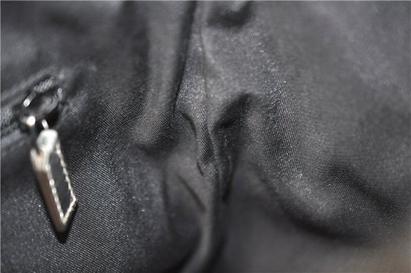 Authentic GUCCI Shoulder Cross Body Bag GG Canvas Leather 145857 Silver 0748F