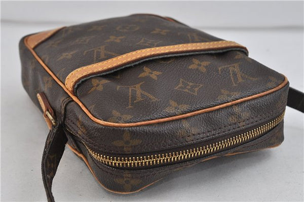 Authentic Louis Vuitton Monogram Danube Shoulder Cross Body Bag M45266 LV 0749D