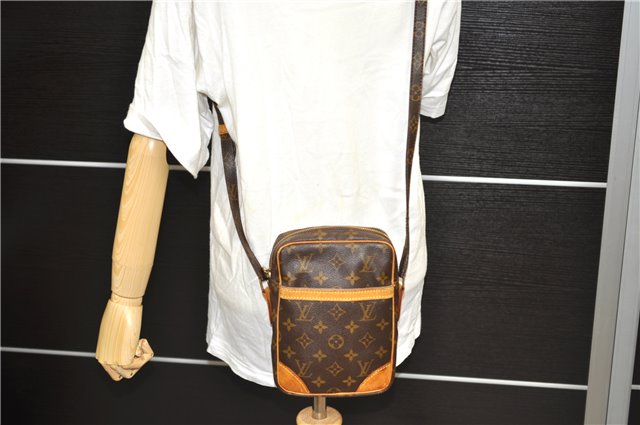 Authentic Louis Vuitton Monogram Danube Shoulder Cross Body Bag M45266 LV 0749D