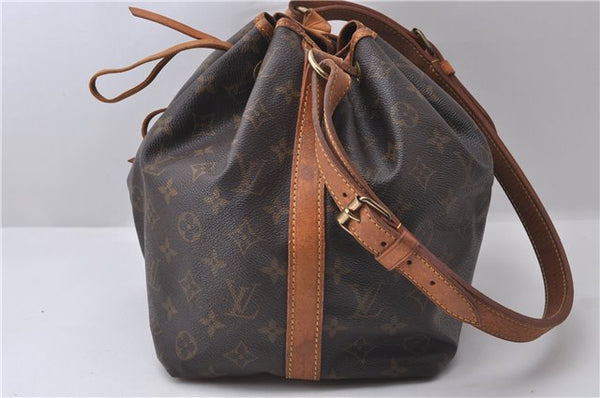 Authentic Louis Vuitton Monogram Petit Noe Shoulder Bag M42226 LV 0751D